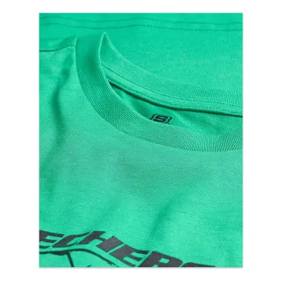 Skechers Sk2510112 B Regular Fit Graphic Tee Yeşil Erkek Çocuk T-Shirt - 3