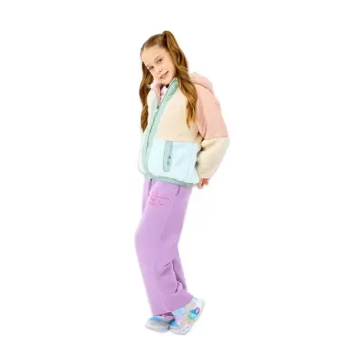 Skechers Sk2520031 G Sherpa Sherpa Jacket Pembe Kız Çocuk Mont - 3