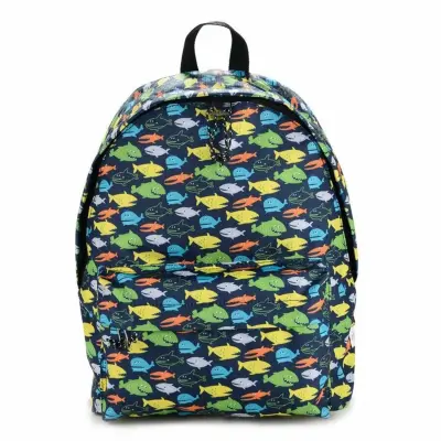 Slipstop Sc19110026 Full Print 40X28X15 Sirt Lacivert Unisex Çanta 