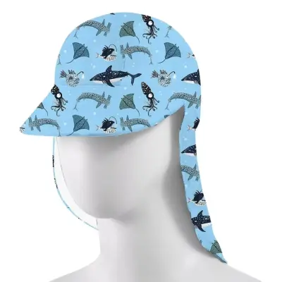 Slipstop Sk22110041 Sun Hat Açık Mavi Unisex Şapka 