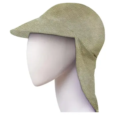 Slipstop Sk2313000019 Foil Print Over Pattern Sun Hat Haki Unisex Şapka - SlipStop (1)