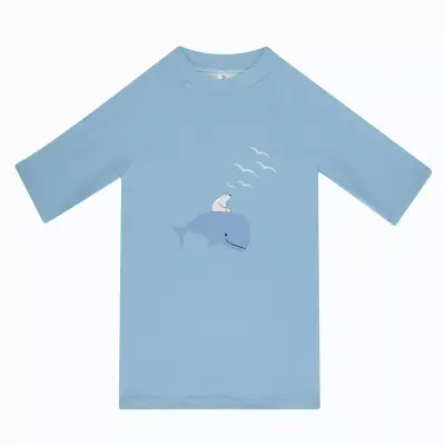 Slipstop St20110021 Solo Print Mavi Çocuk T-Shirt 