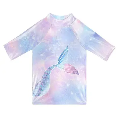 Slipstop St2314000018 Foil Print Over Pattern Çok Renkli Kız Çocuk T-Shirt 