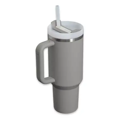 Stanley 10-10824 Stanley Adv 40Oz 1.18L Quencher2.O Tumbler Pipetli Termos Bardak Gri Unis - 2