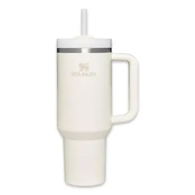 Stanley 10-10824 Stanley Adv 40Oz 1.18L Quencher2.O Tumbler Pipetli Termos Bardak Krem Uni 