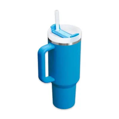 Stanley 10-11824 Stanley Adv 40Oz 1.18L Quencher2.O Tm Tumbler Pipetli Termos Bardak Mavi - 5