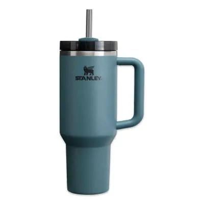Stanley 10-11824 Stanley Adv 40Oz 1.18L Quencher2.O Tm Tumbler Pipetli Termos Bardak Mavi - 1