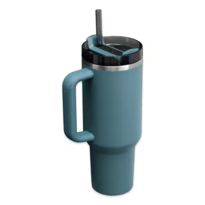 Stanley 10-11824 Stanley Adv 40Oz 1.18L Quencher2.O Tm Tumbler Pipetli Termos Bardak Mavi - 2