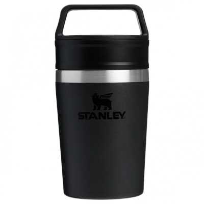 Stanley 10-12079 The Café-To-Go Travel Mug23L / 8Oz Siyah Unisex Outdoor Aksesuar - STANLEY