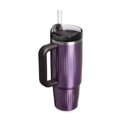 Stanley 10-13003 The Quencher H2.0 Fluted Tumbler 0.89L / 30Oz Mor Unisex Outdoor Aksesuar - STANLEY (1)