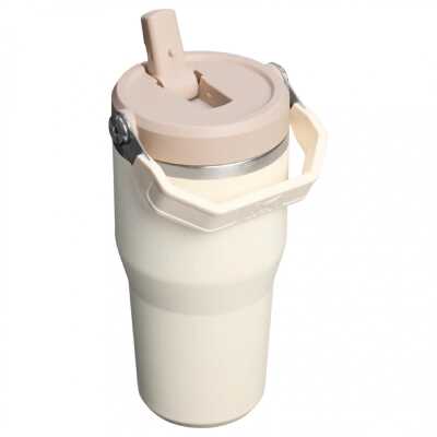 Stanley 10-13425 The Iceflow™ Flip Straw 2.0 Tumbler 0.6L / 20Oz Krem Unisex Outdoor Akses - STANLEY (1)