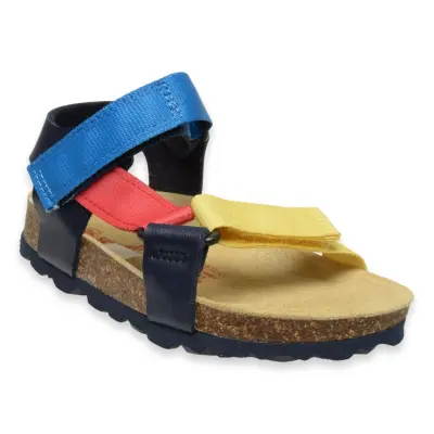 Superfit 000116-F Fussbettpantoffel Lacivert Çocuk Sandalet - 1