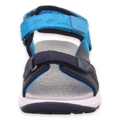 Superfit 000580-F Criss Cross Lacivert Çocuk Sandalet - 3