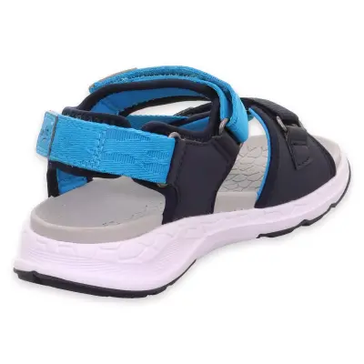 Superfit 000580-F Criss Cross Lacivert Çocuk Sandalet - 4