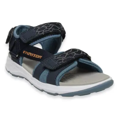 Superfit 000580-F Criss Cross Mavi Çocuk Sandalet 