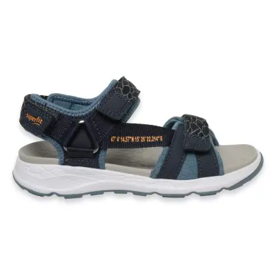 Superfit 000580-F Criss Cross Mavi Çocuk Sandalet - 2