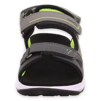 Superfit 000583 Criss Cross Gri Çocuk Sandalet - 3