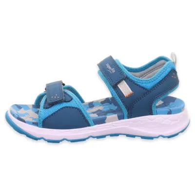 Superfit 000586 Criss Cross Mavi Çocuk Sandalet - 2
