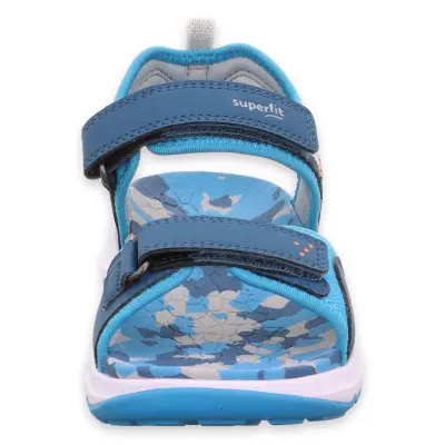 Superfit 000586 Criss Cross Mavi Çocuk Sandalet - 3
