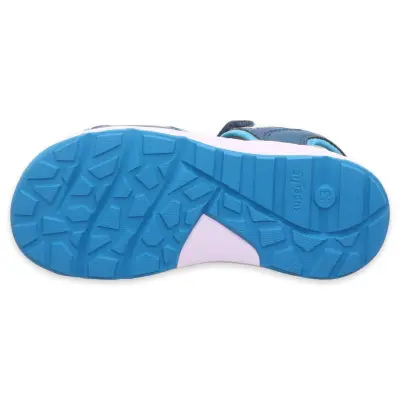 Superfit 000586 Criss Cross Mavi Çocuk Sandalet - 5