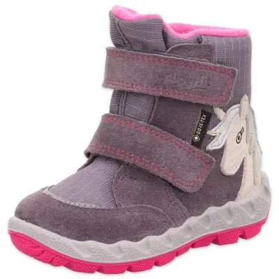 Superfit 006010 Icebird Gore-Tex Lila Kız Çocuk Bot - 1