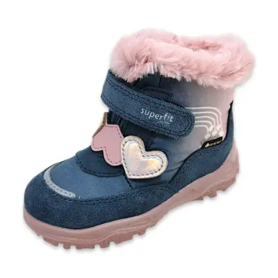 Superfit 006061 Husky+ Gore-Tex Outdoor Mavi Kız Çocuk Bot 