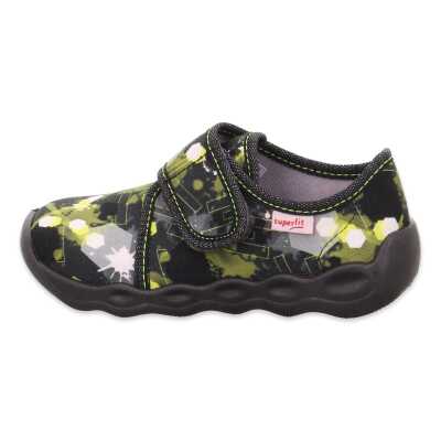 Superfit 006273 K Bubble Ev Haki Erkek Çocuk Ayakkabı - Superfit