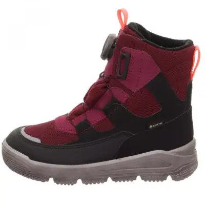 Superfit 009081 Mars Gore-Tex Siyah-Kırmızı Kız Çocuk Bot - Superfit (1)