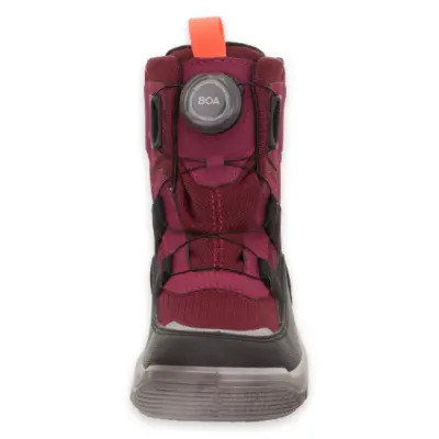 Superfit 009081 Mars Gore-Tex Siyah-Kırmızı Kız Çocuk Bot - 3