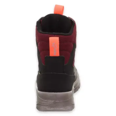 Superfit 009081 Mars Gore-Tex Siyah-Kırmızı Kız Çocuk Bot - 4