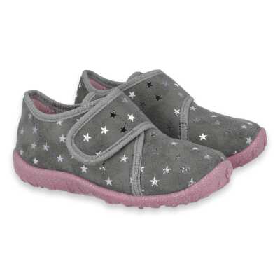 Superfit 009246 K Çocuk Gri Erkek Çocuk Panduf 