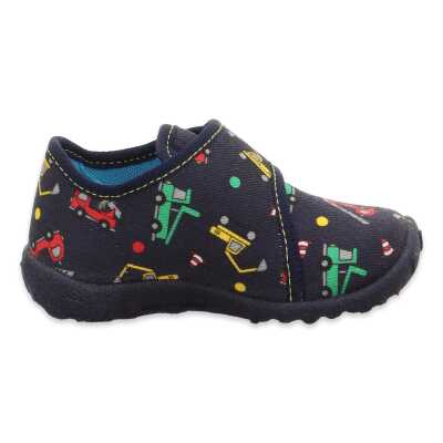 Superfit 009246 K Çocuk Lacivert Erkek Çocuk Panduf - Superfit (1)