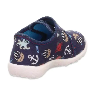 Superfit 009246 K Çocuk Lacivert Erkek Çocuk Panduf - 4