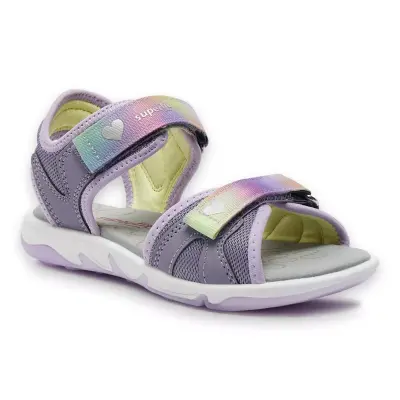 Superfit 009540 Pebbles Günlük Lila Kız Çocuk Sandalet - 1