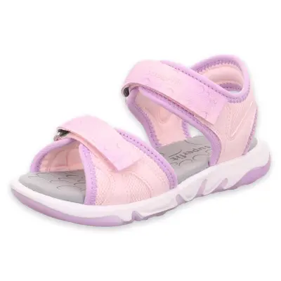 Superfit 009540 Pebbles Günlük Pembe Kız Çocuk Sandalet 