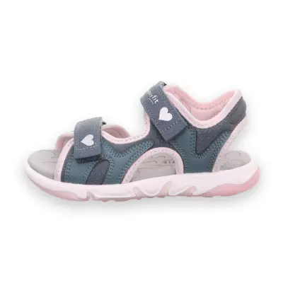 Superfit 009544 Pebbles Mavi Çocuk Sandalet - 1