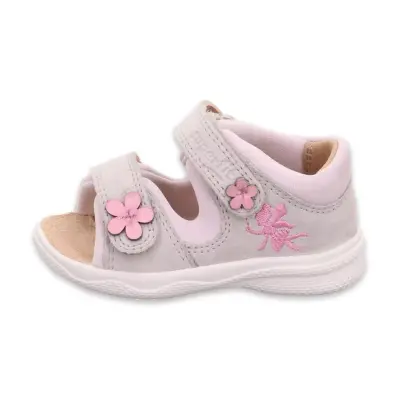 Superfit 60098 Polly Gri Kız Çocuk Sandalet - 1