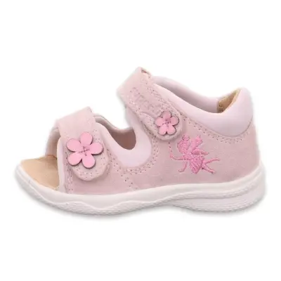 Superfit 60098 Polly Pembe Kız Çocuk Sandalet 