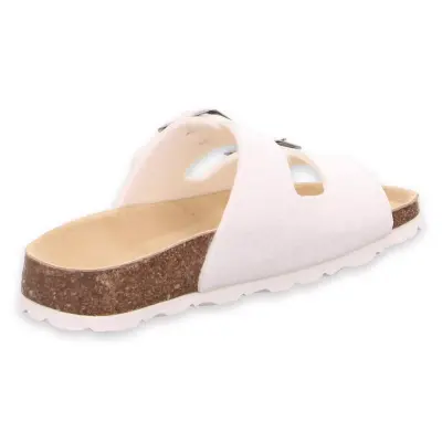 Superfit 800111 G Deri Krem Unisex Terlik - 5