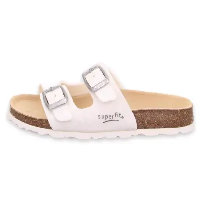 Superfit 800111 G Deri Krem Unisex Terlik - Superfit (1)