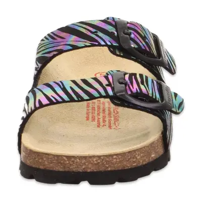 Superfit 800111 G Deri Siyah-Mor Unisex Terlik - 3