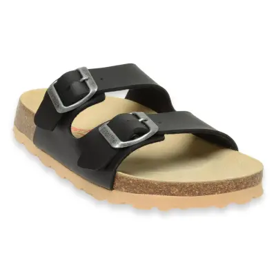 Superfit 800111 G Deri Siyah Unisex Terlik 
