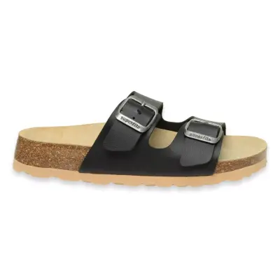 Superfit 800111 G Deri Siyah Unisex Terlik - 2