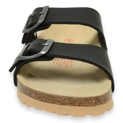 Superfit 800111 G Deri Siyah Unisex Terlik - 3
