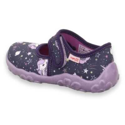 Superfit 800283 K Çocuk Lila Kız Çocuk Spor Ayakkabı - 4