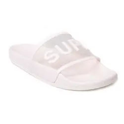 Superga S51138W 1908 Sli̇des Clear Pembe Uni̇sex Terli̇k - 1