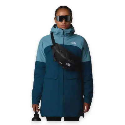 The North Face 32X14X6 Nf0A81Eo 3L Bel Gri-Siyah Unisex Çanta - 5