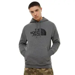 The North Face Nf00Ahjy Drew Pullover Hoodie Gri Erkek Outdoor 