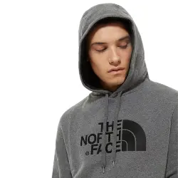 The North Face Nf00Ahjy Drew Pullover Hoodie Gri Erkek Outdoor - 3