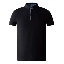The North Face Nf00Cev4 Premium Polo Piquet Siyah Erkek T-Shirt - 4